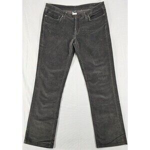 Patagonia Womens Corduroy Pants Organic Cotton Gray Gorpcore Outdoors Size 31x31